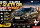 Renault To Launch 7-Seater SUV & Compact SUV Bridger In India