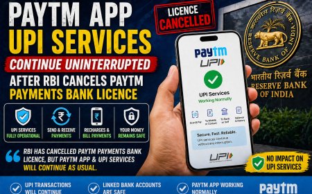 Paytm App, UPI & Services Continue Uninterrupted After RBI Cancels Paytm Payments Bank Licence