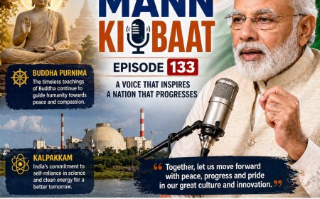 Modi's Mann Ki Baat Ep 133: Buddha Purnima & Nuclear