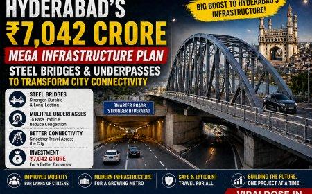 Hyderabad's Rs 7,042 Crore Plan: Steel Bridges & Underpasses